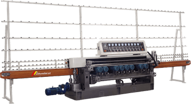 Shisha qirrasini tekislovchi uskuna