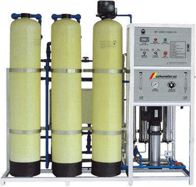 Ichimlik suvi filtrlash uskunasi US-1m3/soat (RO sistema)
