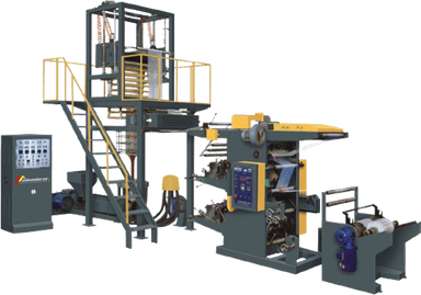 Polyethylene bag production and offset press equipment US-SJ-60-YT2-1000