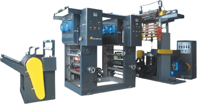 Polietilen paket ishlab chiqarish va ustki qismiga yozuv bosish uskunasi US-SJ-60-1000ASY-1000