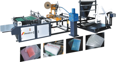 Bubble film bag making machine (auto glue spray) US-XYQB-D-800