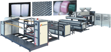 2 layer air bubble film machine (2 screw) US-XYPE-2LB-1200