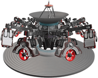 Bolalar uchun "galaktika" atraksion- 8 kabinali