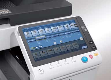 Printer, photocopier machine, konica minolta bizhub US-C754