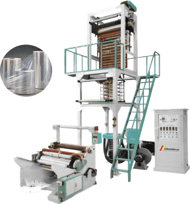 Full biodegradable film blowing machine US-XJQMJ-A45