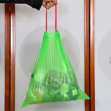 Машина для изготовления полиэтиленовых пакетов с перекрытием и шнурком US-CW-1000PG+OR