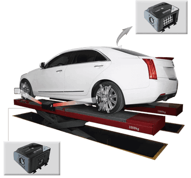 5D wheel alignment machine US-F800