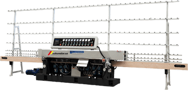 9 motor Glass Edging Machine US-MLZ-9325