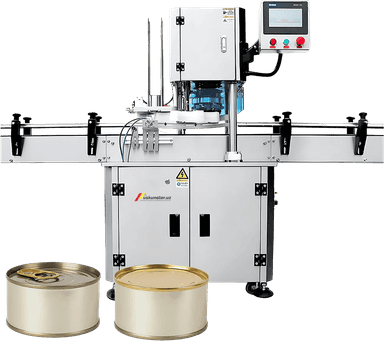 US-GS086 Auto fall cans cap seal machine (0-50 cans/min)