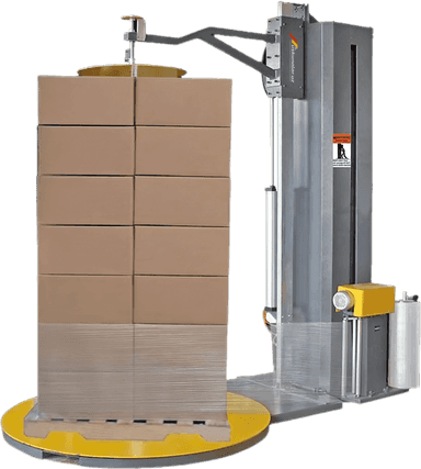 US-GS194 Streych plyonkasini o'rash + tepa qismidan bosib turish uskunasi (1.25 kW)