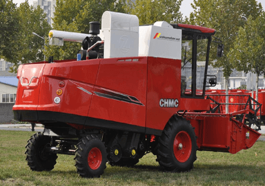 Combine harvester of grain crops US-4LZ-8B1