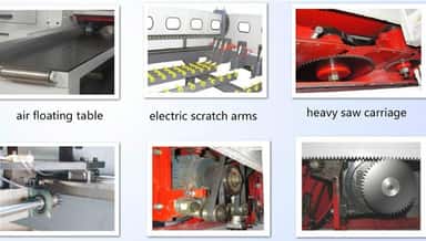 Yog'ochga ishlov beruvchi CNC panelli arra uskunasi US-MJ260A