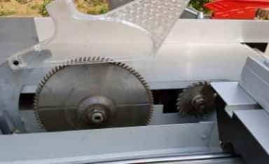 Sliding table saw machine US-MJ6128-90