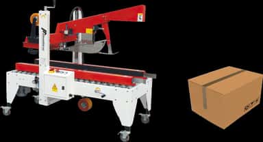 USF-550S Avtomatik karton skotchlash uskunasi | 10-15 quti/min