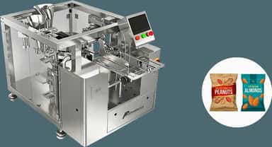 USGD-4GWM To'rt stansiyali tayyor paket qadoqlash uskunasi | 20-40 qadoq/min