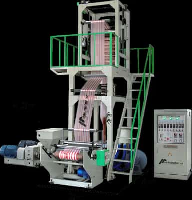 Оборудование для производства двухцветной полиэтиленовой пленки | максимальная ширина рулона 600 мм