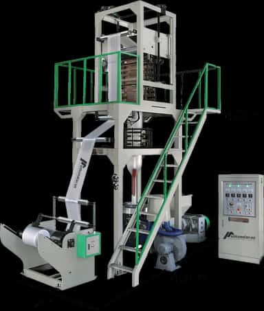 Polietilen plyonka (HDPE) ishlab chiqarish uskunasi | maksimal plyonka kengligi 600 mm