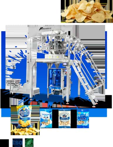 USV-420 Donador mahsulotlar (chips, donlar, sneklar) qadoqlash uskunasi | 150-1500 ml