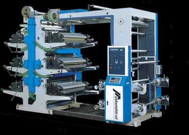 Ikki xil rangli flekso bosish uskunasi | maksimal bosish kengligi 1200 mm