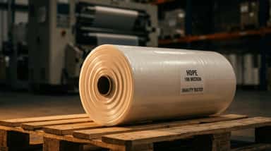 Uch qavatli polietilen plyonka ishlab chiqarish uskunasi | maks. rulon kengligi 1200 mm