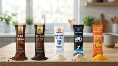 USTB-120QFT Automatic vertical packaging equipment for powder | packaging width: 20-50mm; length: 40-170 mm