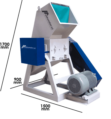 Plastik chiqindilarni maydalash uskunasi | ishlash tezligi 200-280 kg/soat