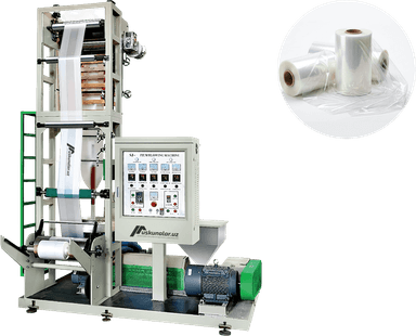 Mini tipdagi polietilen plyonka ishlab chiqarish uskunasi | maksimal plyonka kengligi 500 mm