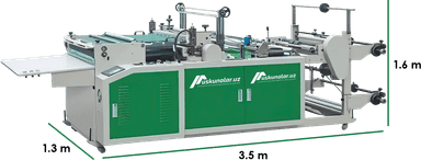 Yopishqoq lentali paket ishlab chiqarish uskunasi | 40-200 dona/min