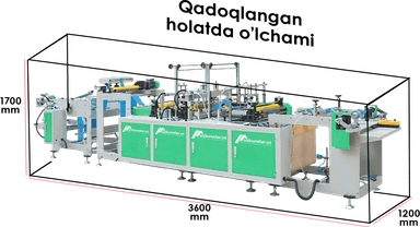 Maykali va tekis rulonli paket ishlab chiqarish uskunasi | 40-120  dona/min