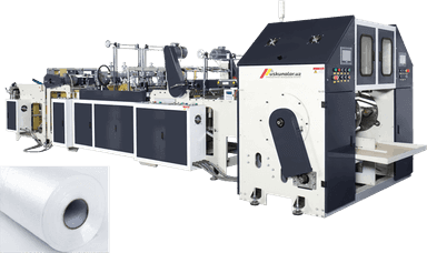 Polietilen rulonli paket ishlab chiqarish uskunasi US-JDAP-400*2