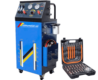 Automatic transmission oil change and cleaning device US-SD6