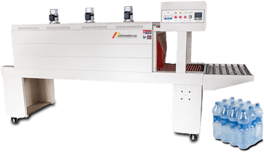 US-BSPN7050 mesh type shrink machine with cooling system (tunnel 2m)