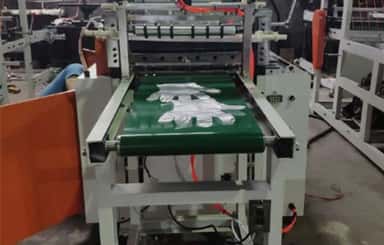 Машина для изготовления одноразовых пластиковых перчаток US-ST500