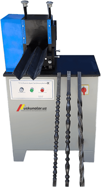 Aylana shakldagi metal trubalarga shakl berish (to'rtburchak) uskunasi US-TYF-50