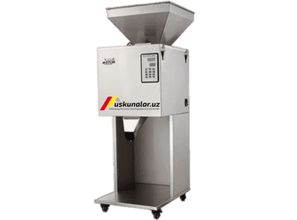 Equipment for measuring and pouring from 50 grams to 2000 grams with heads