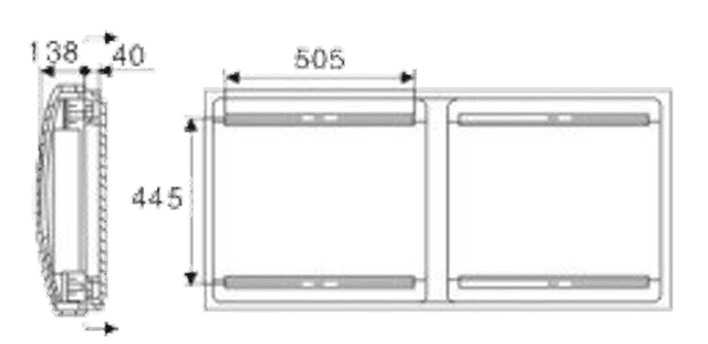 Double chambers vacuum packaging machine (US-DZ-500/2SB)