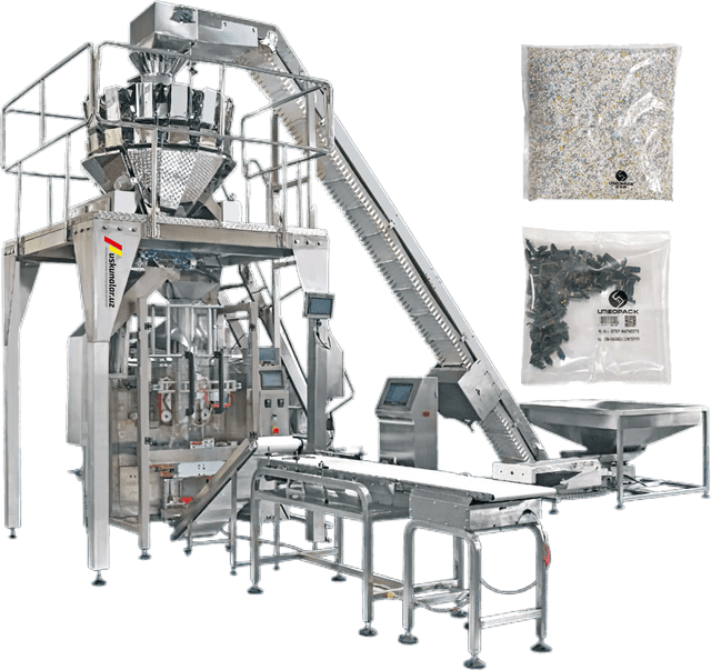 Multi-functional packaging equipment (industrial grains, dried fruits) US-UMEO-620D