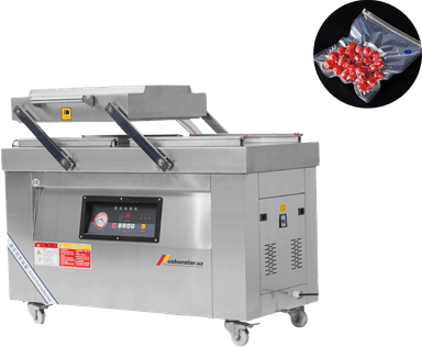 US-DZ(Q)500-2S Tekis yuzali vakuumli qadoqlash uskunasi (2 bo'lmali)