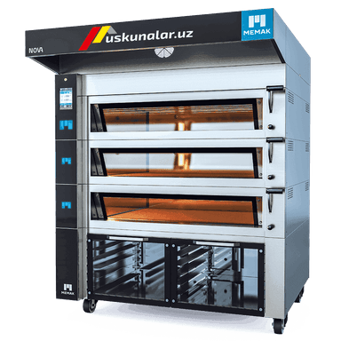 3 qavatli, toshli elektr plita