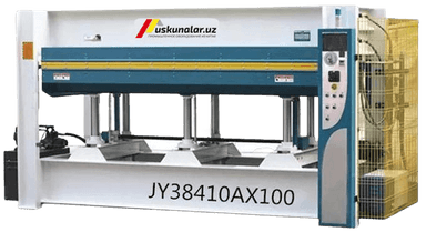 Yog'ochga ishlov beruvchi issiq press uskunasi US-JY38410Ax100