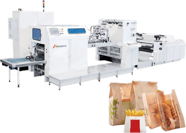 Qog'oz sumkalar (paket) ishlab chiqarish uskunasi US-ZD-J20S