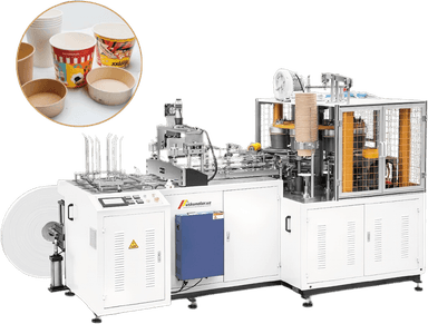 Qog'oz idishlar (basket) ishlab chiqarish uskunasi US-MB-ZT-200