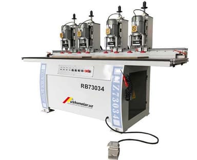 Станок для сверления отверстий под петли с четырьмя головками US-RB-73034