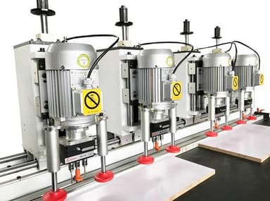 Станок для сверления отверстий под петли с четырьмя головками US-RB-73034