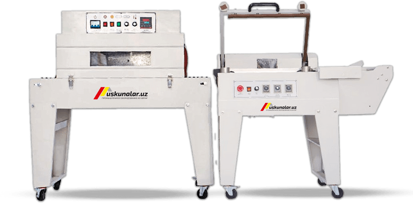 A set of semi-automatic equipment for packaging by roll film US-BSB-4020+FQB-450