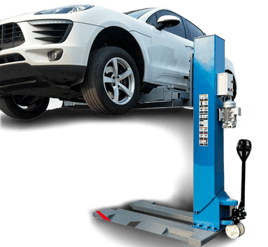 Single post hydraulic car lift M2500