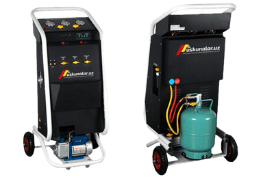 Refrigerant recovery and re-charger machine US-SD8
