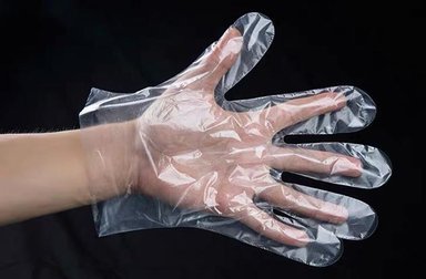Disposable plastic gloves making machine US-ST500