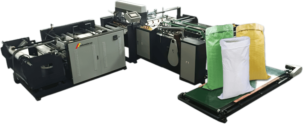 Оборудование для производства и резки полипропиленовых мешков US-SCD-800*1200