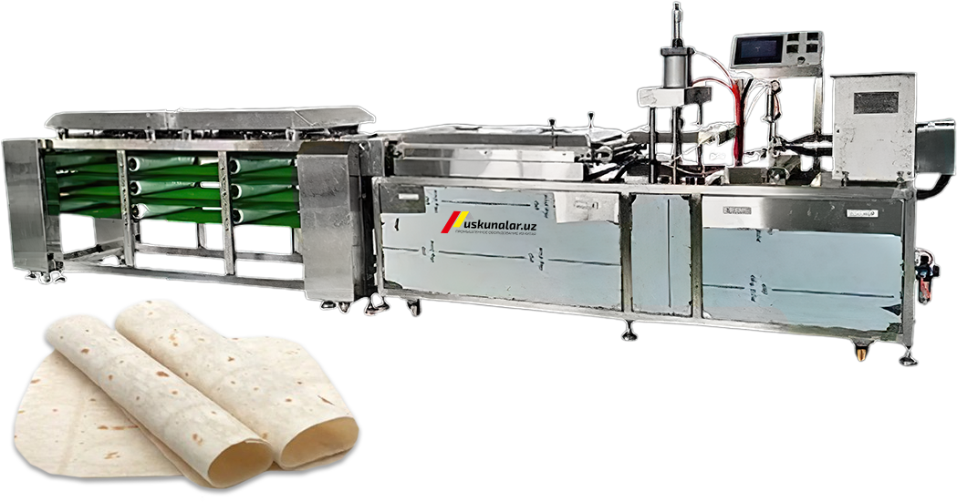Оборудование для производства теста для лаваша- 2000-4000 ед./час